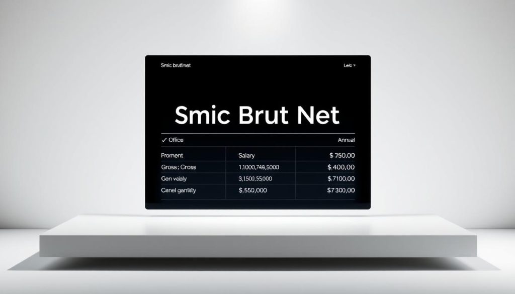 smic brut net annuel