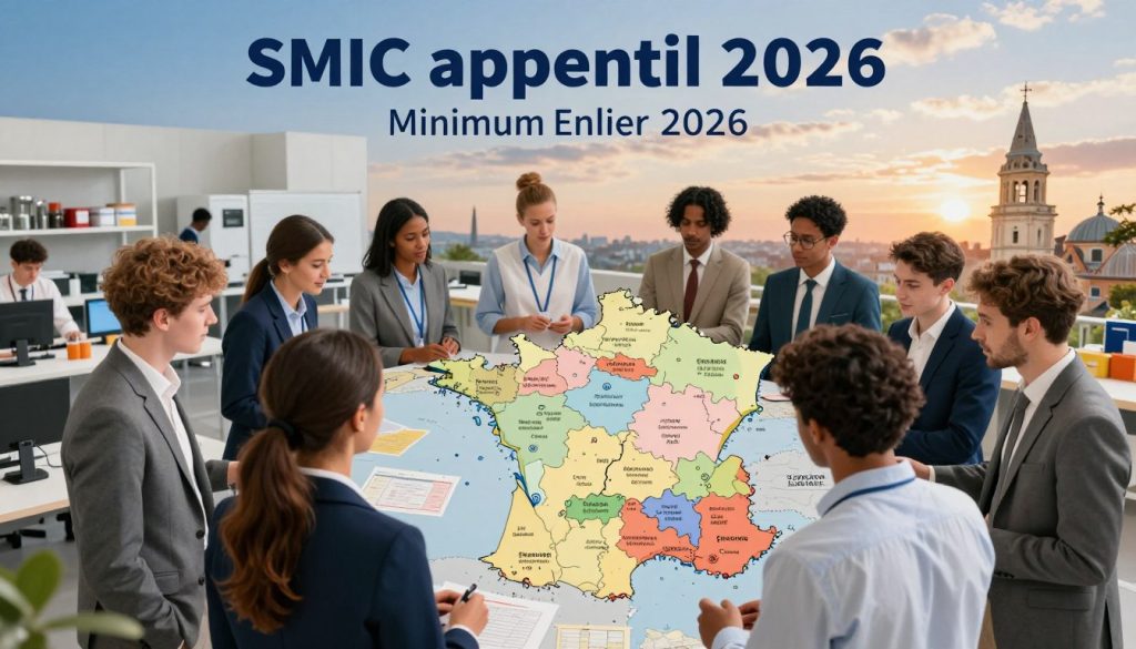 spécificités régionales SMIC apprenti